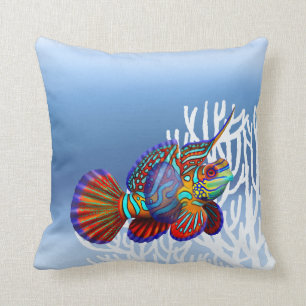 Mandarin Dragonet Goby reef Fish Kussens