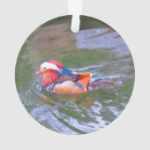 Mandarin Duck #2 Ornament (achterkant)