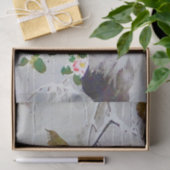 Mandarin Duck in Snow Scene, Watanabe Seitei Tissuepapier (Geschenk)