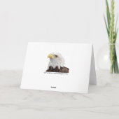 Mandarin Duck Kaart (Achterkant)