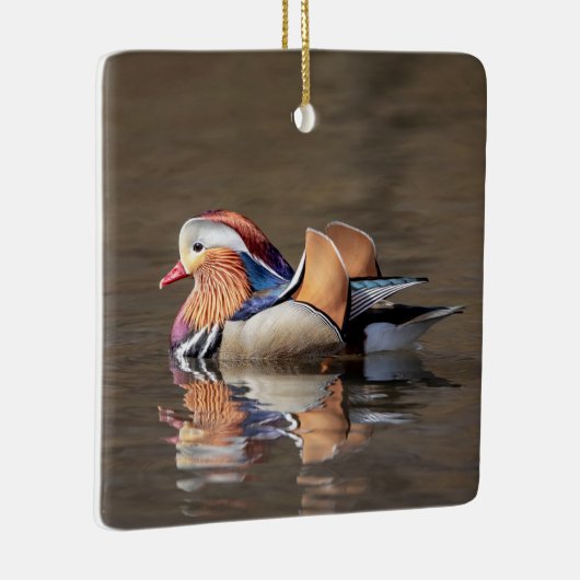Mandarin Duck Keramisch Ornament (Rechts)