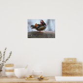Mandarin Duck Photo Poster (Keuken)