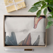 Mandarin Duck Waterverf Decoupage Vogelkunst Tissuepapier (Geschenk)