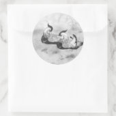 Mandarin Ducks Sticker (Tas)