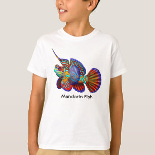 Mandarin Goby Dragonet Fish Kinder T-Shirt