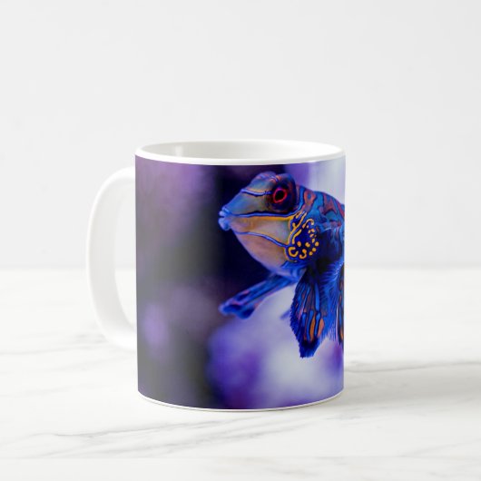 Mandarin Goby Fish Café Mug (Devant gauche)