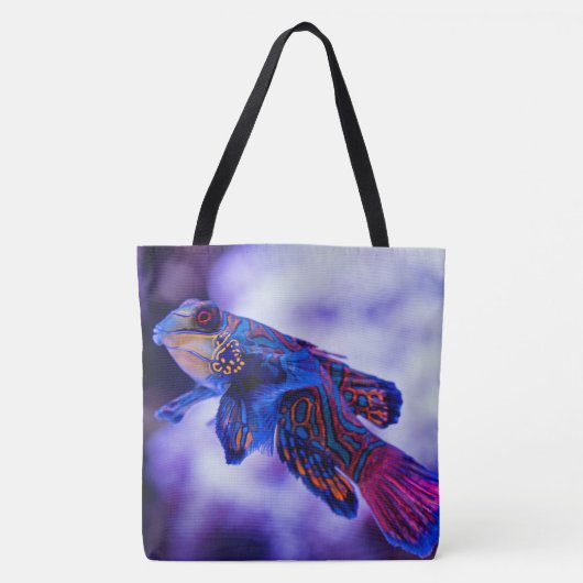Mandarin Goby Fish Canvas tas (Voorkant)