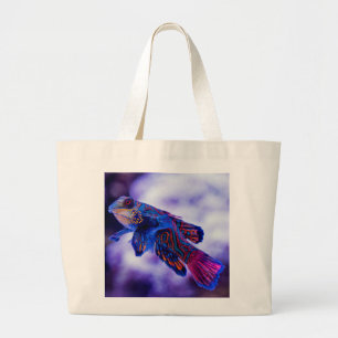 Mandarin Goby Fish Grote Tote Bag