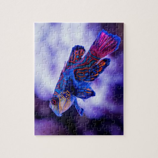 Mandarin Goby Fish Jigsaw Puzzle (Vertical)