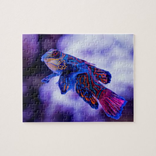 Mandarin Goby Fish Jigzaag Puzzle Legpuzzel (Horizontaal)