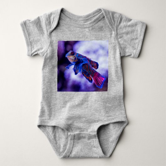 Mandarin Goby Fish Romper (Voorkant)