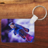 Mandarin Goby Fish Sleutelhanger (Voorkant)