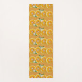 Mandarins Citrus Sinaasappel Fruit Yogamat (Voorkant)