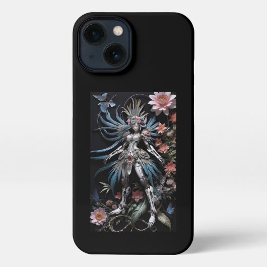 Manddala Girl iPhone Hoesje (Achterkant)