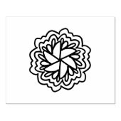 Mandela Design Rubberstempel (Afrduk)
