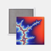 Mandelbrot 3 magneet (Voorkant / Achterkant)