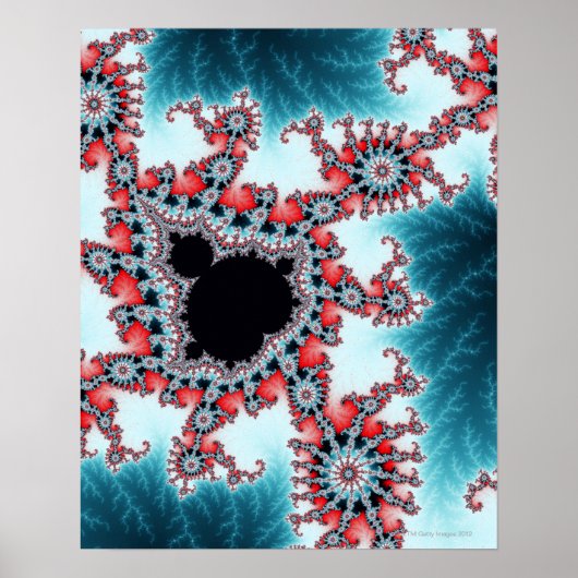 Mandelbrot 7 poster (Voorkant)