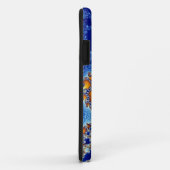 Mandelbrot Blue Double Spiral Fractal Case-Mate iPhone Case (Achterkant/rechts)