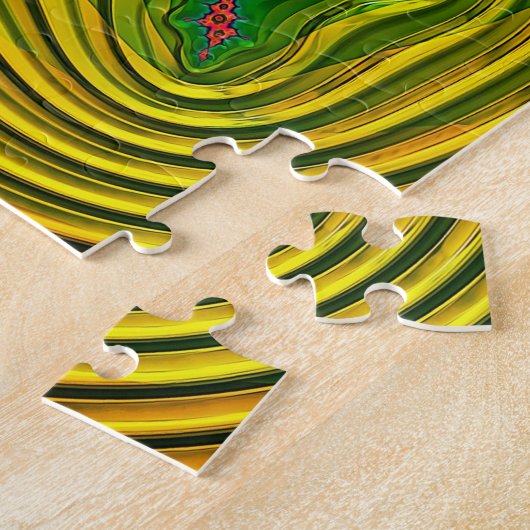 Mandelbrot Color Explosion Jigsaw Puzzle Puzzle (Côté)