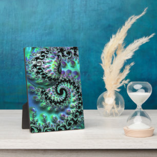 Mandelbrot Discovery met Sphere Tabletop Plaque Fotoplaat