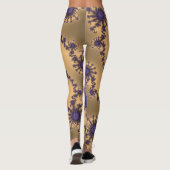 Mandelbrot Fractal Art Print Leggings (Achterkant)