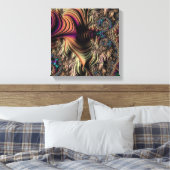 Mandelbrot fractal canvas afdruk (Insitu (Slaapkamer))