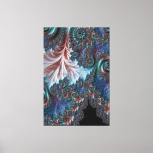 Mandelbrot Fractal Canvas Afdruk
