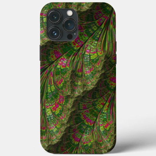 Mandelbrot fractal koffie mok Case-Mate iPhone case (Achterkant)