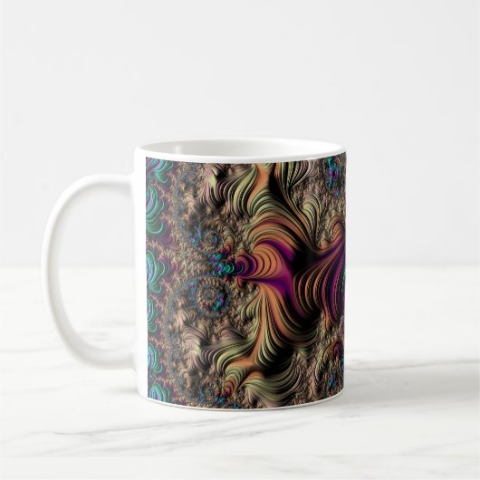 Mandelbrot fractal koffiemok (Links)