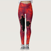 Mandelbrot Fractal Leggings (Voorkant)