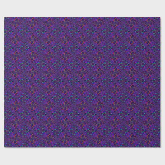 Mandelbrot Fractal Wrapping Paper Cadeaupapier (Vlak)