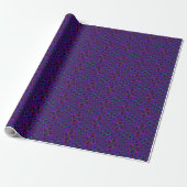 Mandelbrot Fractal Wrapping Paper Cadeaupapier (Uitgerold)