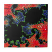 Mandelbrot Garden Ceramic Tile Tegeltje (Voorkant)