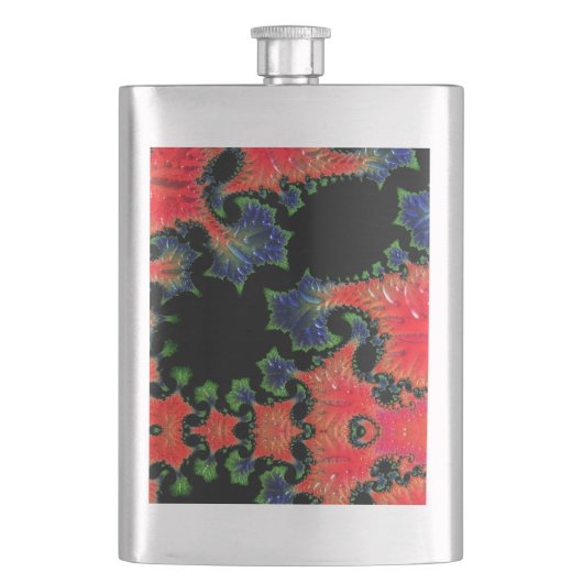 Mandelbrot Garden Classic Flask Flacon (Voorkant)