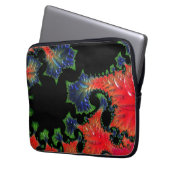 Mandelbrot Garden Electronics Bag Laptop Sleeve (Voorkant Links)
