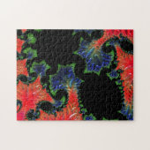 Mandelbrot Garden Jigzaag Puzzle Legpuzzel (Horizontaal)