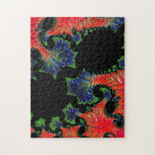 Mandelbrot Garden Jigzaag Puzzle Legpuzzel
