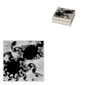 Mandelbrot Garden Stamp Rubberstempel (Gestempeld)