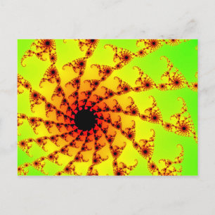 Mandelbrot Hooks Briefkaart
