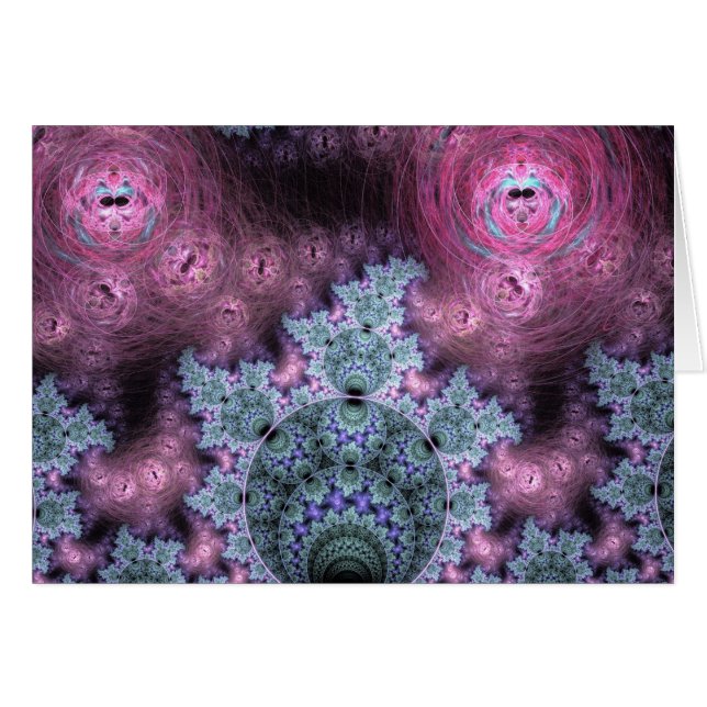 Mandelbrot Motif fractal (Devant horizontal)