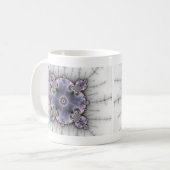 Mandelbrot rond - Mug fractale (Devant gauche)