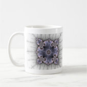 Mandelbrot rond - Mug fractale (Gauche)