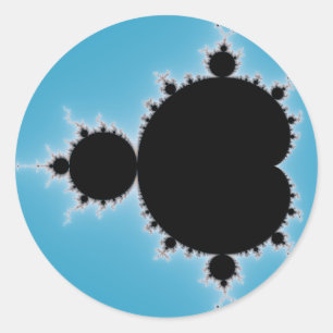 Mandelbrot Set 05 - Fractal Ronde Sticker