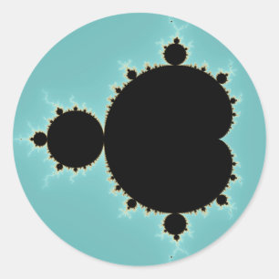 Mandelbrot Set 06 - Fractal Ronde Sticker