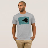 Mandelbrot Set 06 - Fractal T-shirt (Voorkant volledig)