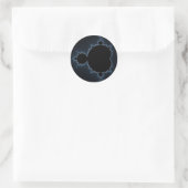 Mandelbrot Set 07 - Fractal Ronde Sticker (Tas)