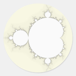 Mandelbrot Set 09 - Fractal Ronde Sticker