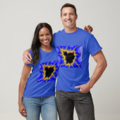 Mandelbrot Set Fractal Mannen Basic Dark T-Shirt (Unisex)