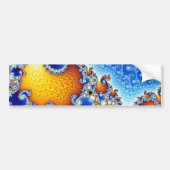 Mandelbrot Set Satellite Double Spiral Fractal Bumpersticker (Voorkant)