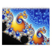 Mandelbrot Set Satellite Double Spiral Fractal Kalender (Hoes)